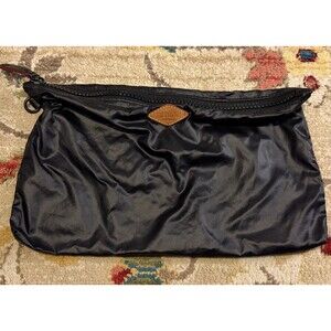 MZ WALLACE Black Nylon Pouch With Zipper